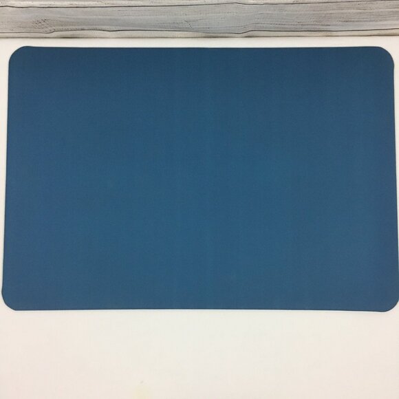 Coffee Mat for Countertops Coffee Bar Accessories Blue 16"x24" - Picture 1 of 4